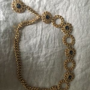 St. John Gold Chain Belt